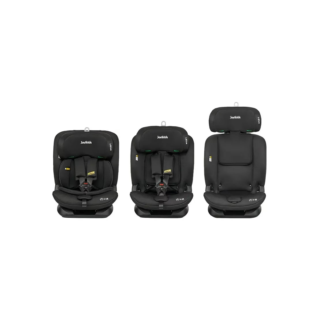 Jovikids Siège auto CICI TT i-Size 76-150 cm – Noir