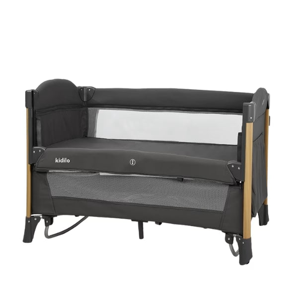 Kidilo Berceau Luxe 3 en 1 Pliable-Cododo T-705L – Gris