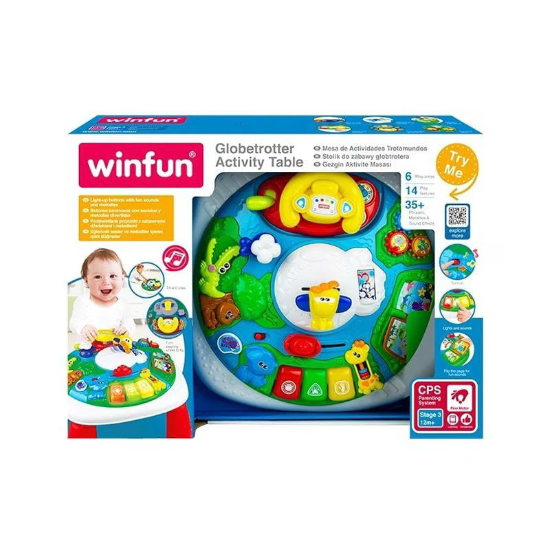 Table d’activités Globetrotter – Winfun