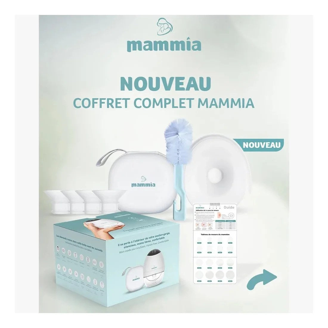 Mammia Tire lait électrique mains libres