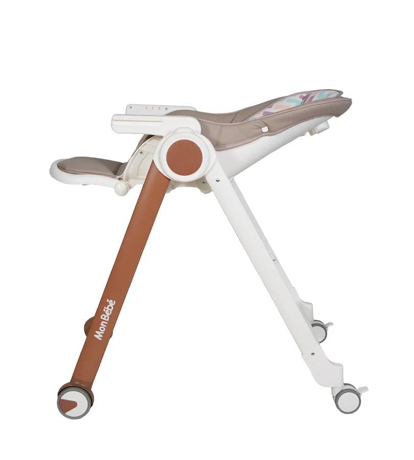 CHAISE HAUTE ÉVOLUTIVE BIEGE – MON BEBE