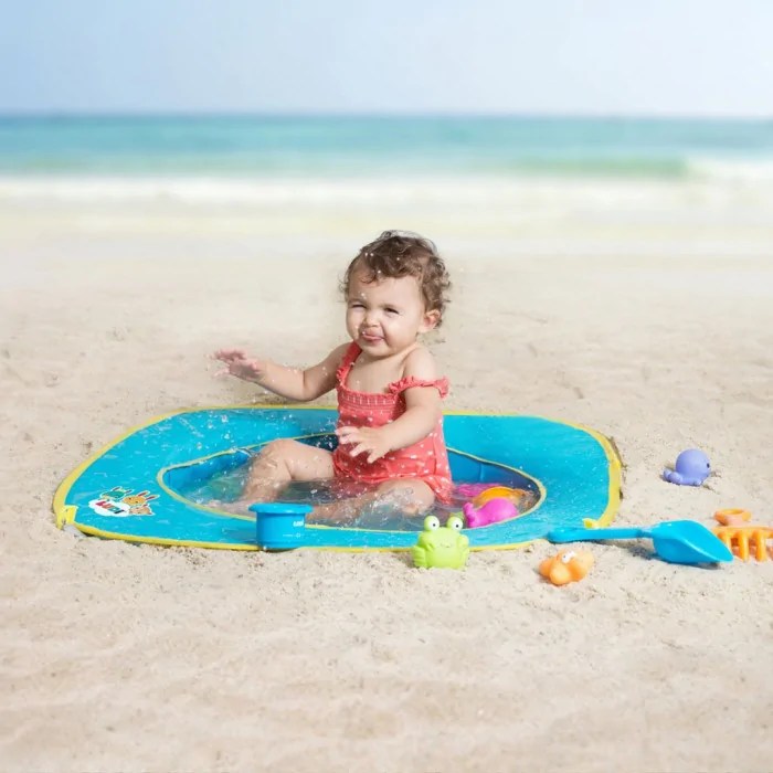 Piscine pop-up « Plage » LUDI