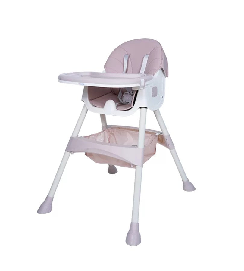 CHAISE HAUTE PRESTIGE REGLABLE ROSE – MON BÈBÈ