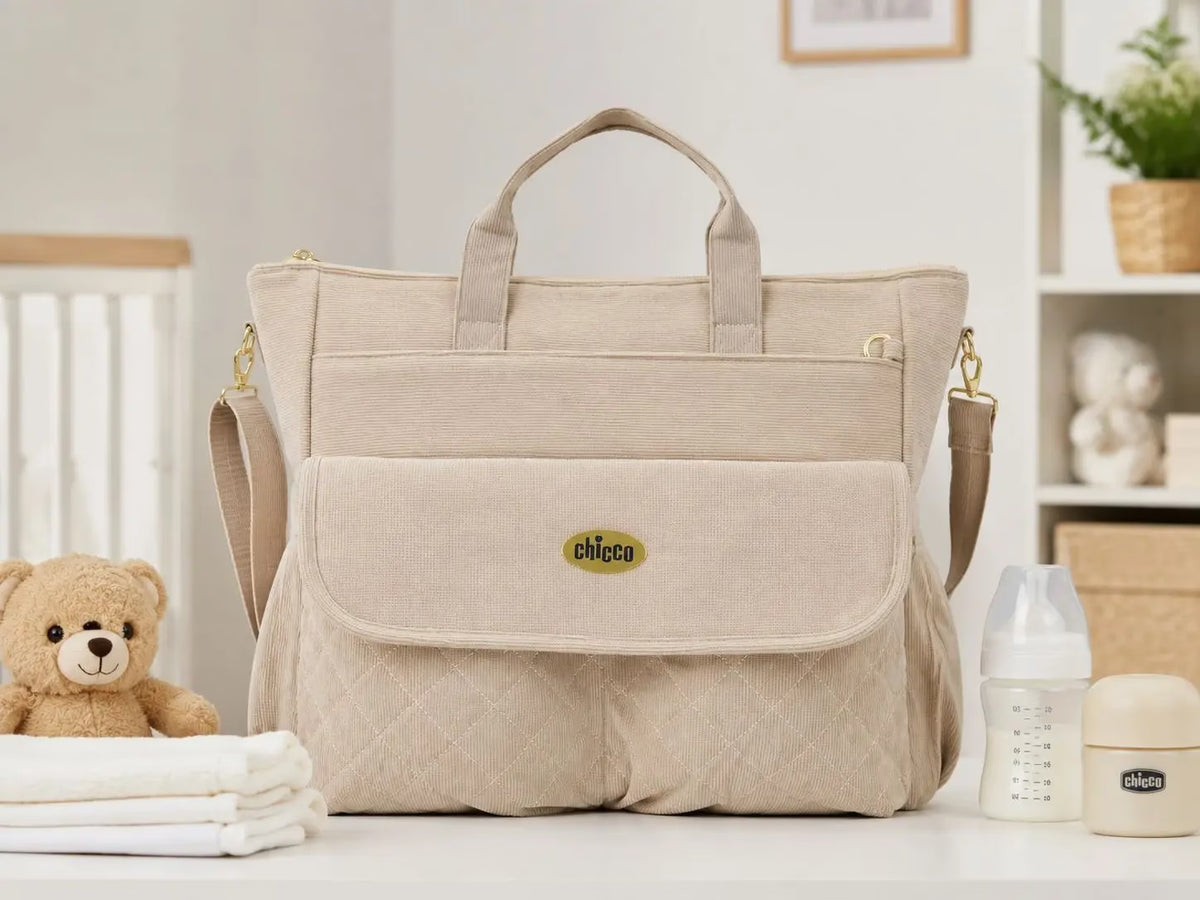 Sac à Langer Chicco Velours – Beige