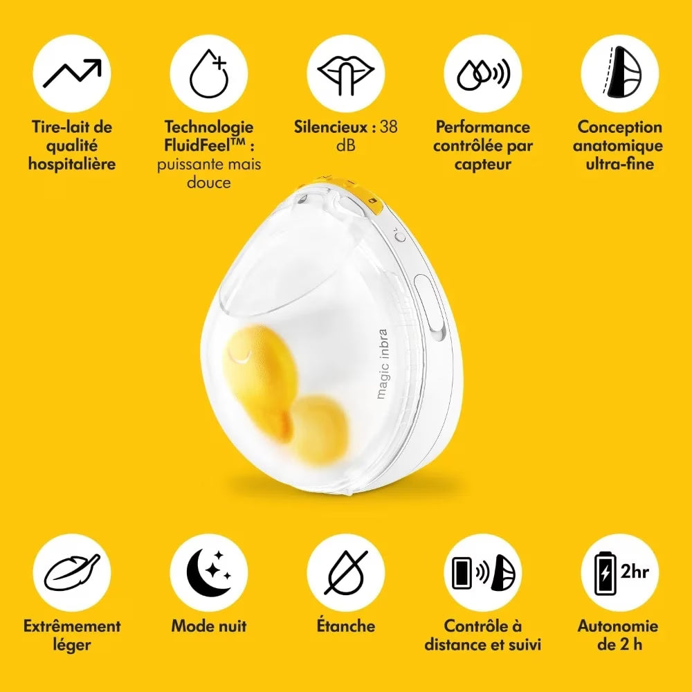 Tire-lait mains libres Inbra Magic Medela