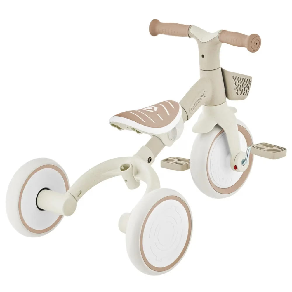 Tricycle d’apprentissage 3en1 beige Globber