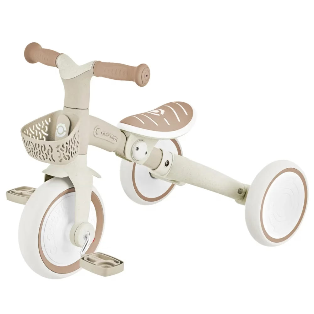 Tricycle d’apprentissage 3en1 beige Globber