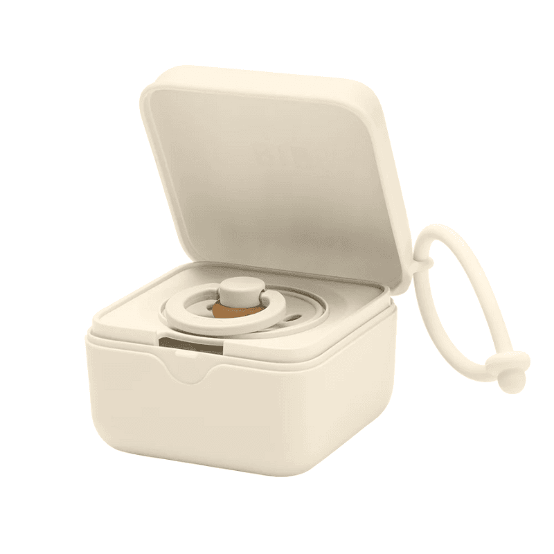 Bibs Pacifier Box – Ivory