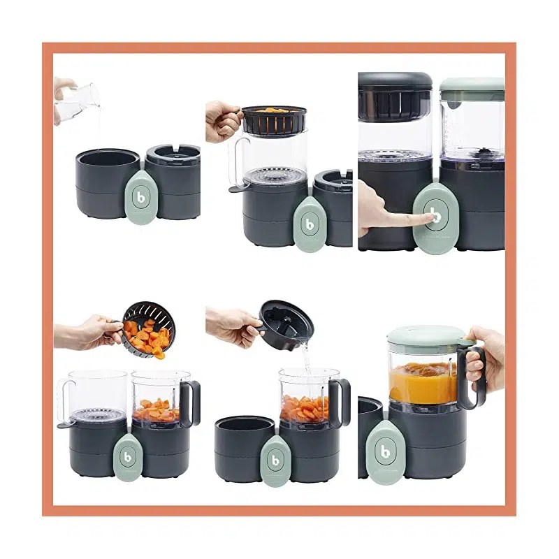Nutribaby One – Robot culinaire cuisson & mixage