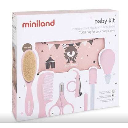 Kit Hygiène bébé rose – Miniland