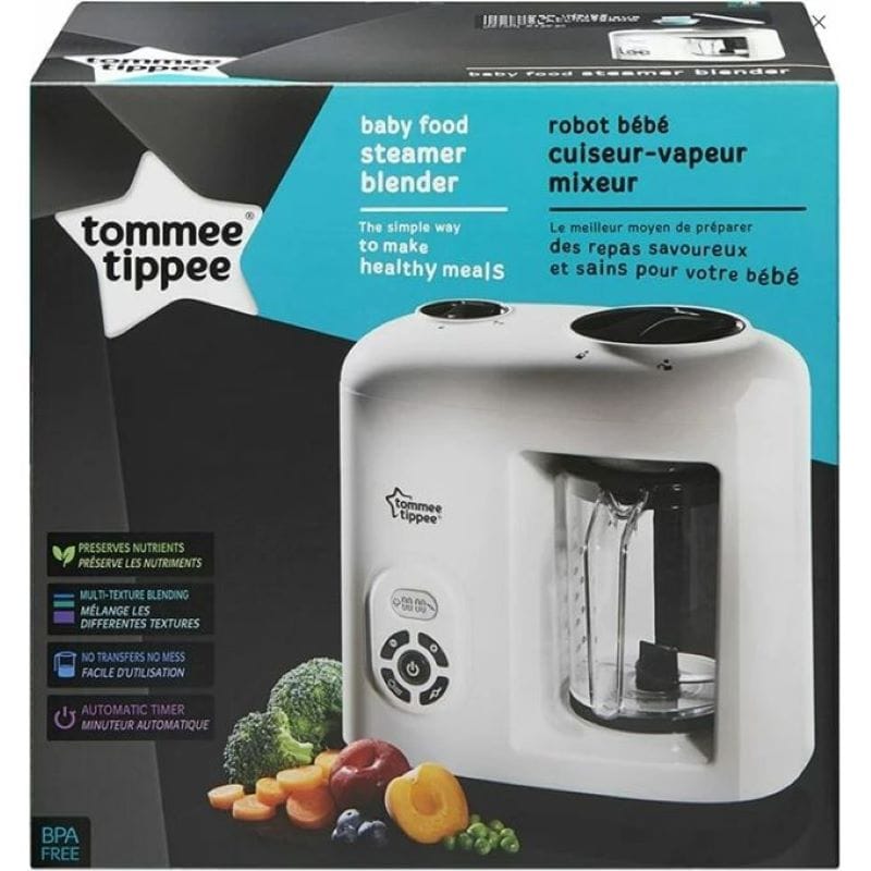 Robot Bébé Cuiseur-Mixeur Vapeur – Tommee Tippee