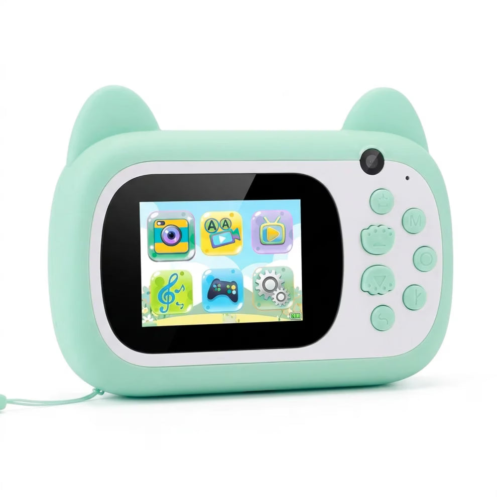 Appareil Photo avec Impression Instantanée – Vert