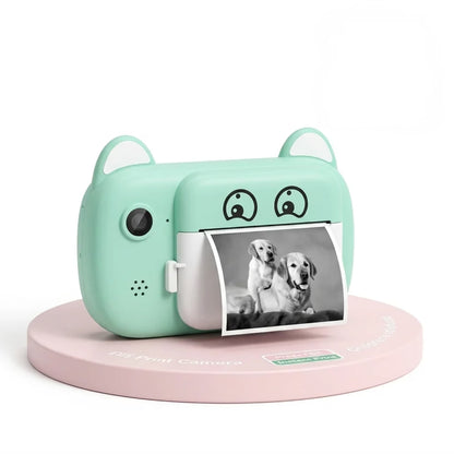 Appareil Photo avec Impression Instantanée – Vert
