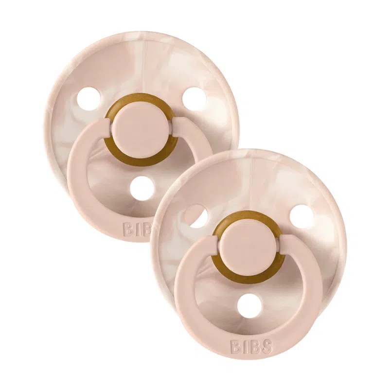 2 sucette Blush Ivory/Blush Ivory 0-6 mois – BIBS