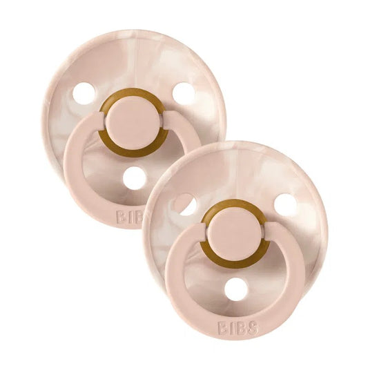 2 sucette Blush Ivory/Blush Ivory 0-6 mois – BIBS