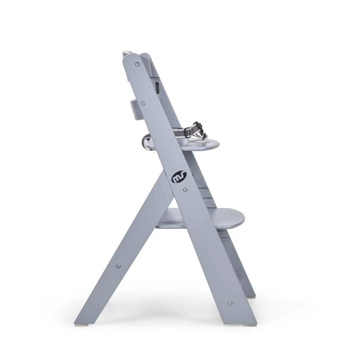 Chaise haute évolutive en bois gris – MS