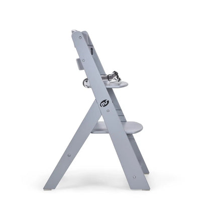 Chaise haute évolutive en bois gris – MS