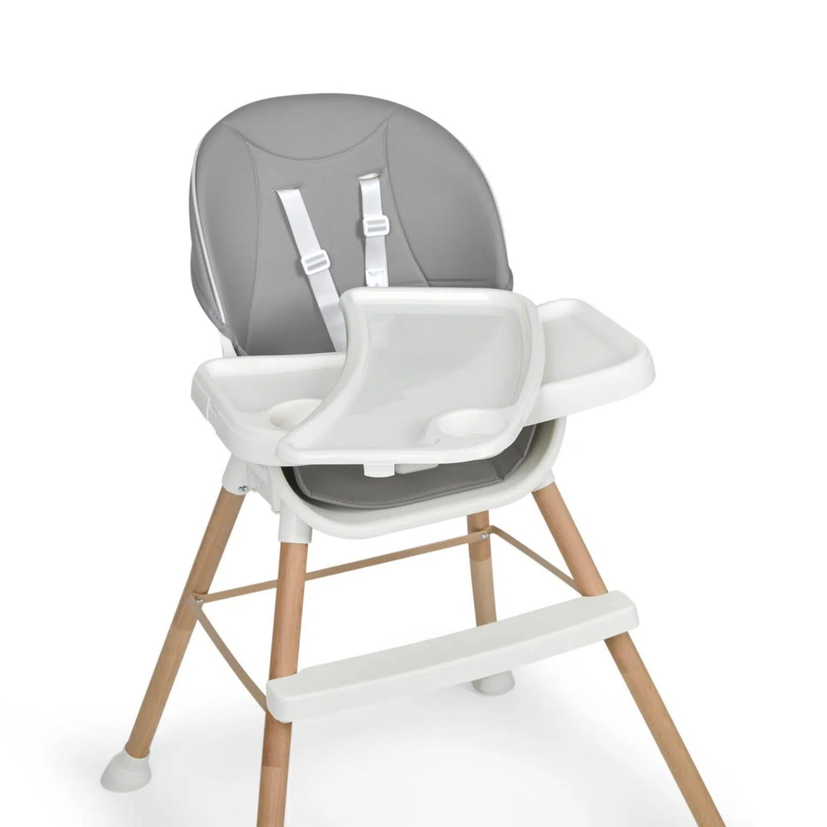 Chaise haute bébé Mika Plus Gris – MS