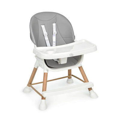 Chaise haute bébé Mika Plus Gris – MS