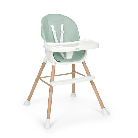 Chaise haute bébé Mika Plus vert – MS