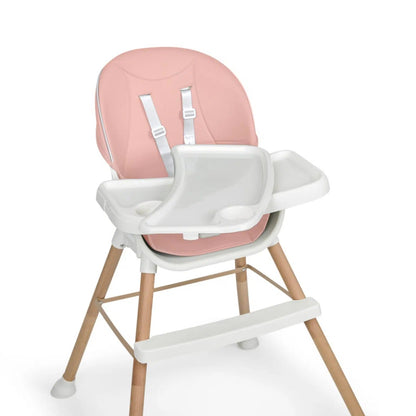 Chaise haute bébé Mika Plus rose – MS