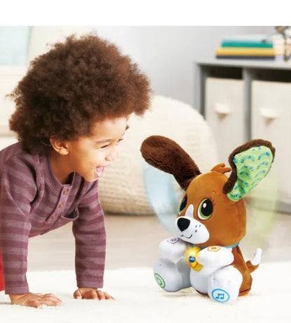 Toutou parle avec moi – chien peluche interactif VTech