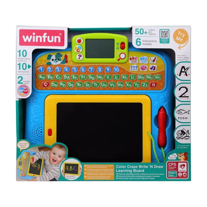 Tableau d’apprentissage Winfun Écriture et Dessin 3A+