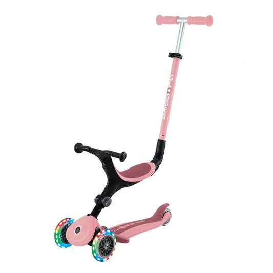 Trottinette Évolutive Globber GO•UP Active Plus Lights – Rose