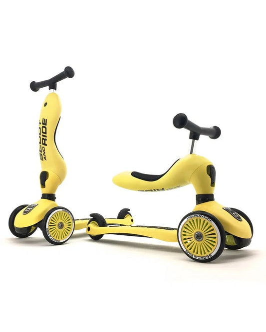SCOOT & RIDE – TROTTINETTE HIGHWAYKICK 1 – Citron