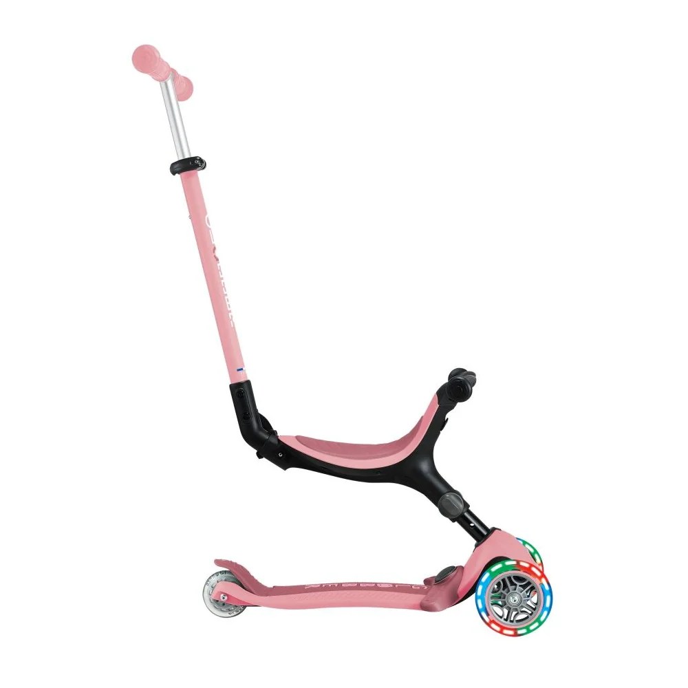 Trottinette Évolutive Globber GO•UP Active Plus Lights – Rose