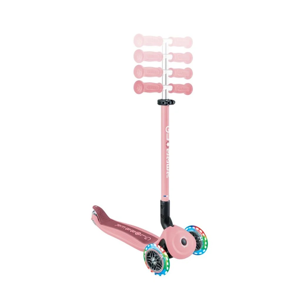 Trottinette Évolutive Globber GO•UP Active Plus Lights – Rose