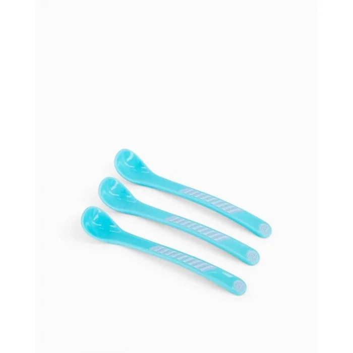 3 Cuillères Twistshake – Bleu