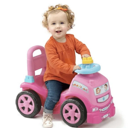 3 x 1 camion rose avec 10 blocs – molto