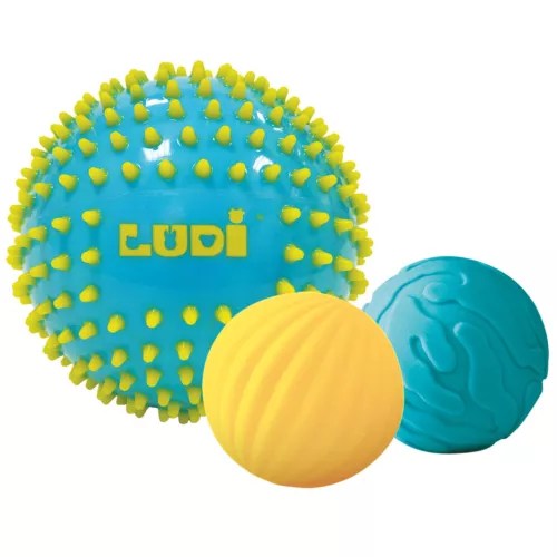 3 Balles Sensorielles « Roses »