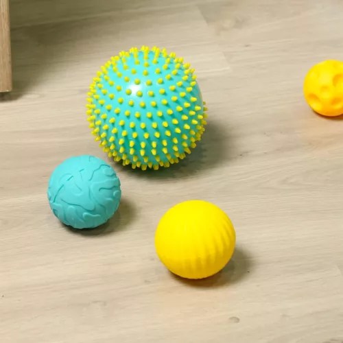 3 Balles Sensorielles « Roses »