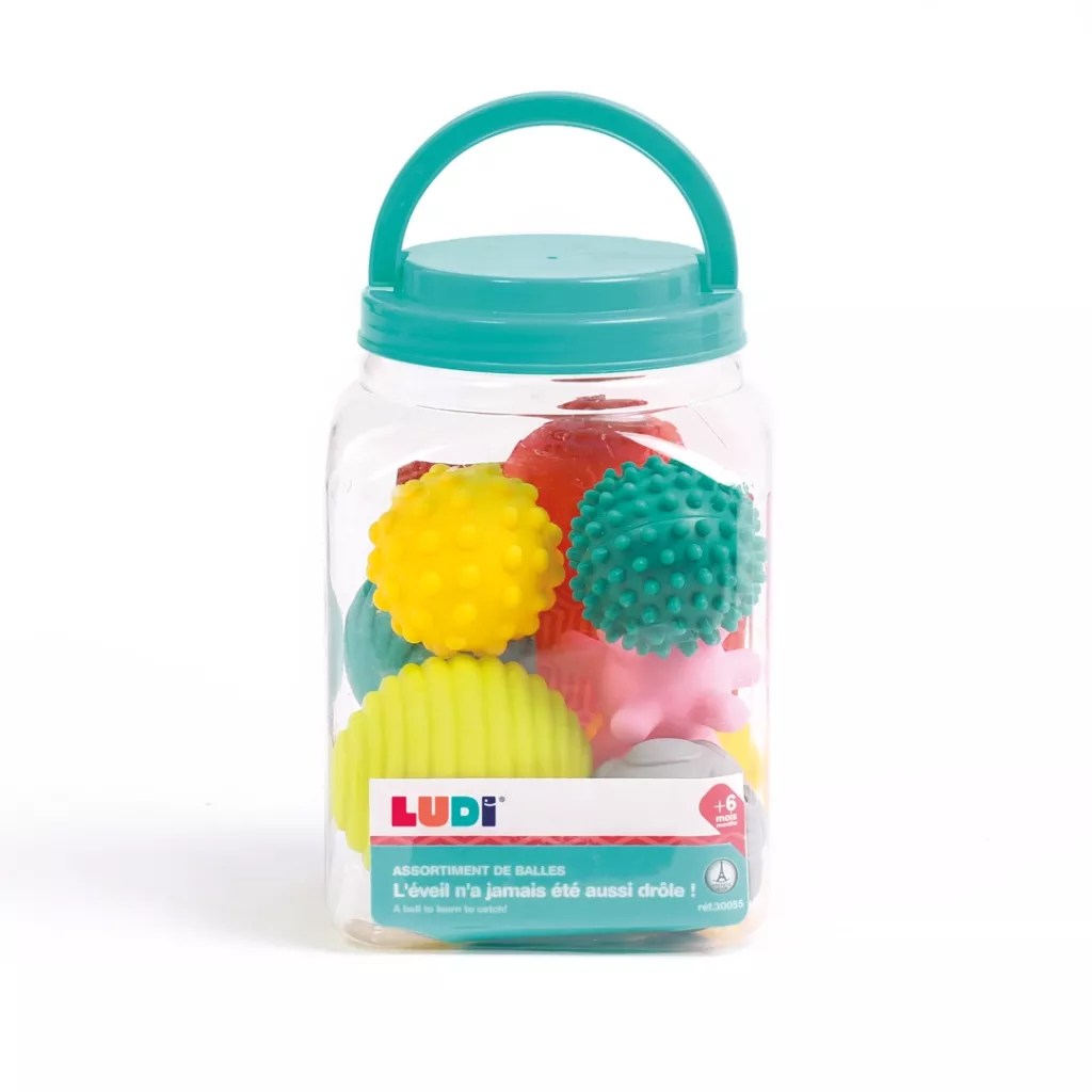 Ludi Assortiment de 8 balles