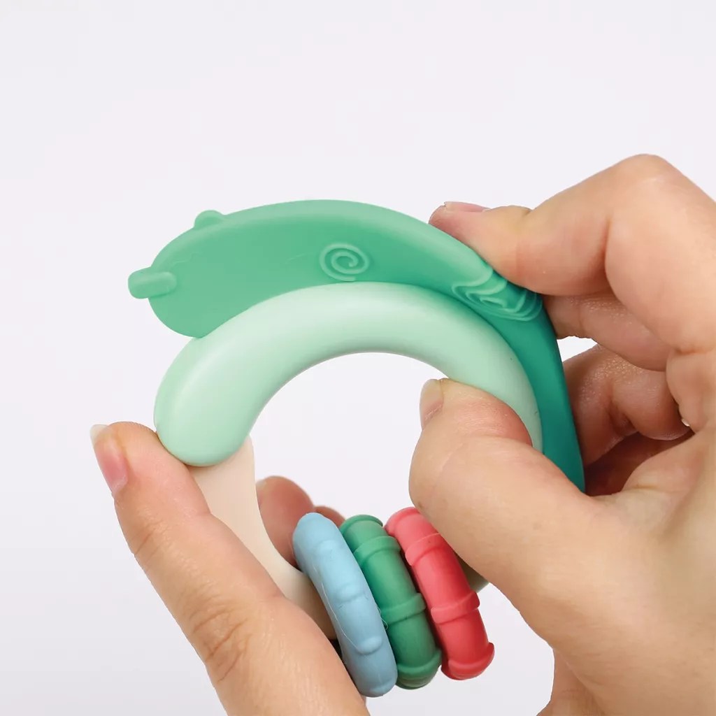Hochet de dentition animaux LUDI ( 3 unités)