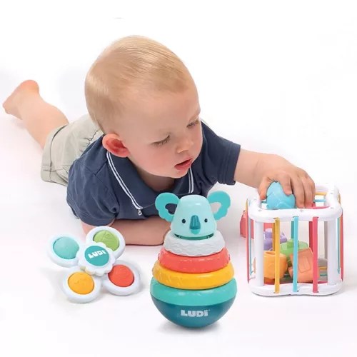 Ludi Coffret jeu de manipulation multicolore