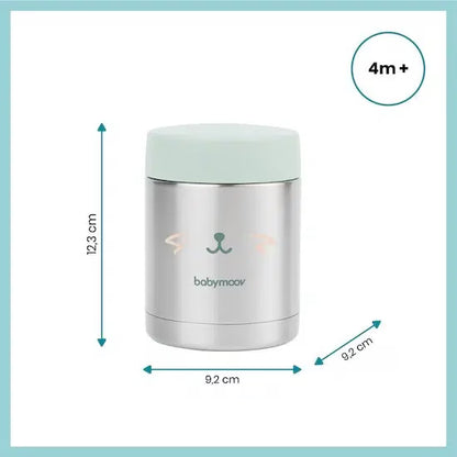Babymoov Contenant Inox Eat’Isy Gris/Bleu