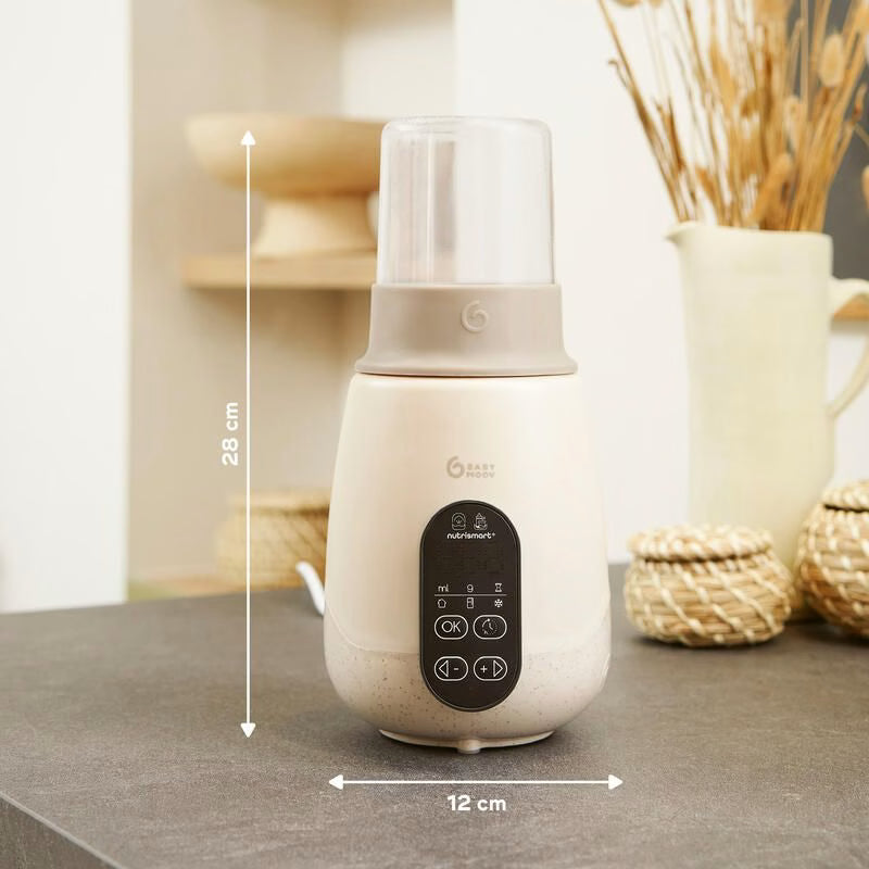 Chauffe-biberon Nutrismart + Mineral Beige – BABYMOOV