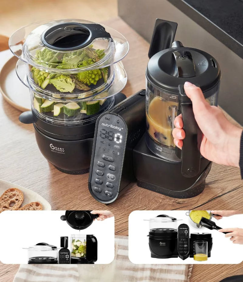 Robot culinaire multifonctions capacité XL – Nutribaby XL