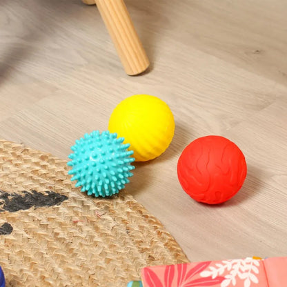 Ludi 3 Balles Sensorielles – 6m+