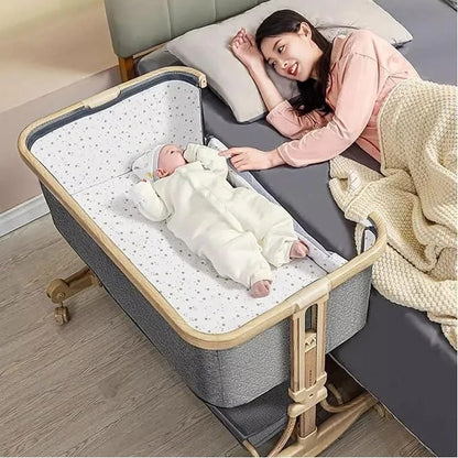 Kidilo Lit Cododo 3 en 1 pour bébé avec moustiquaires – BEIGE
