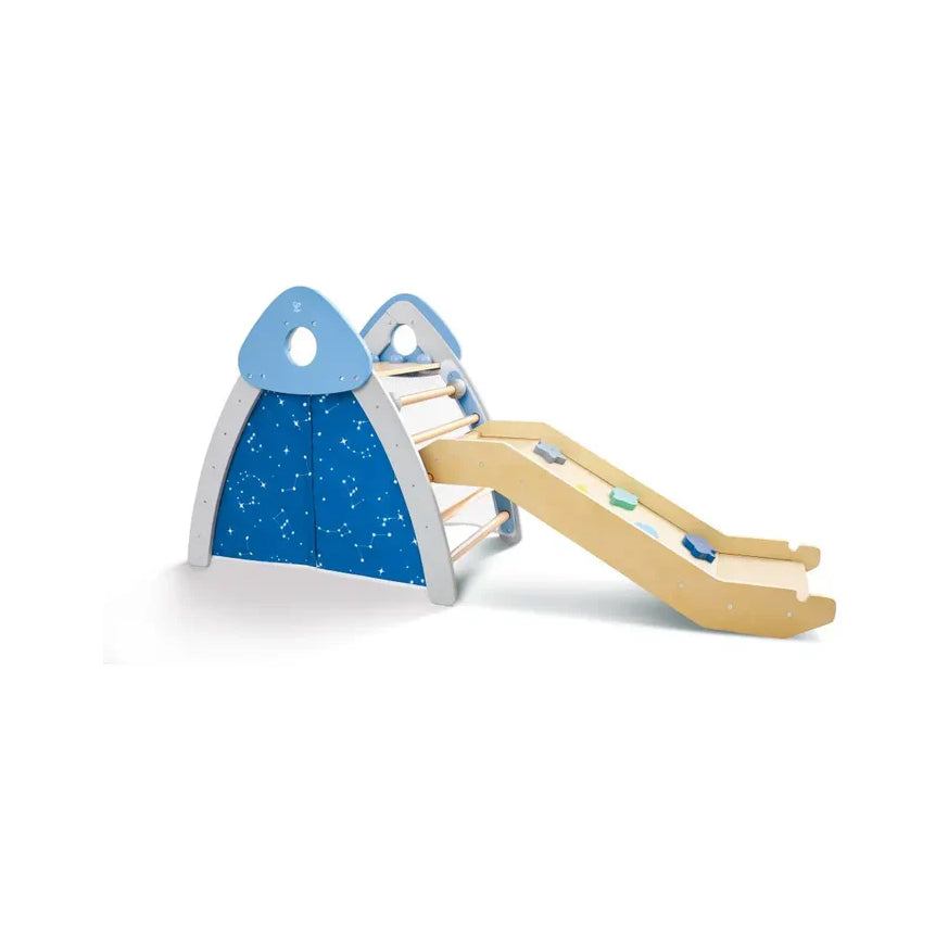 Aire de jeu escalade & toboggan 4 en 1