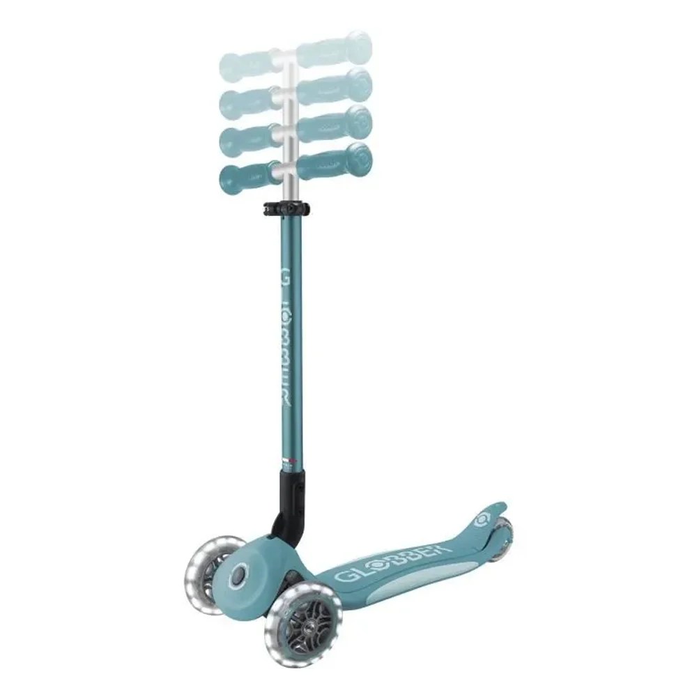 Trottinette Globber Primo Foldable Plus Lights Bleu Pastel