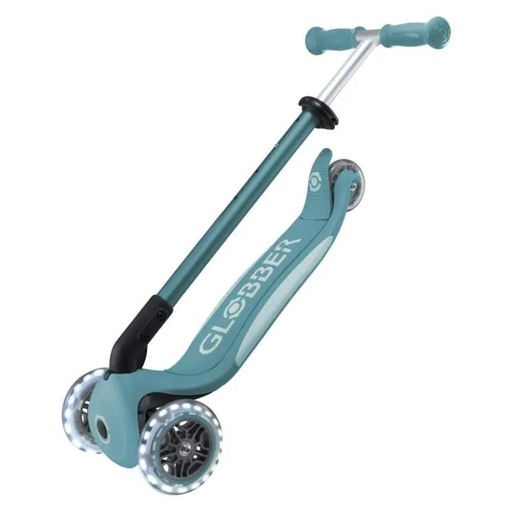 Trottinette Globber Primo Foldable Plus Lights Bleu Pastel