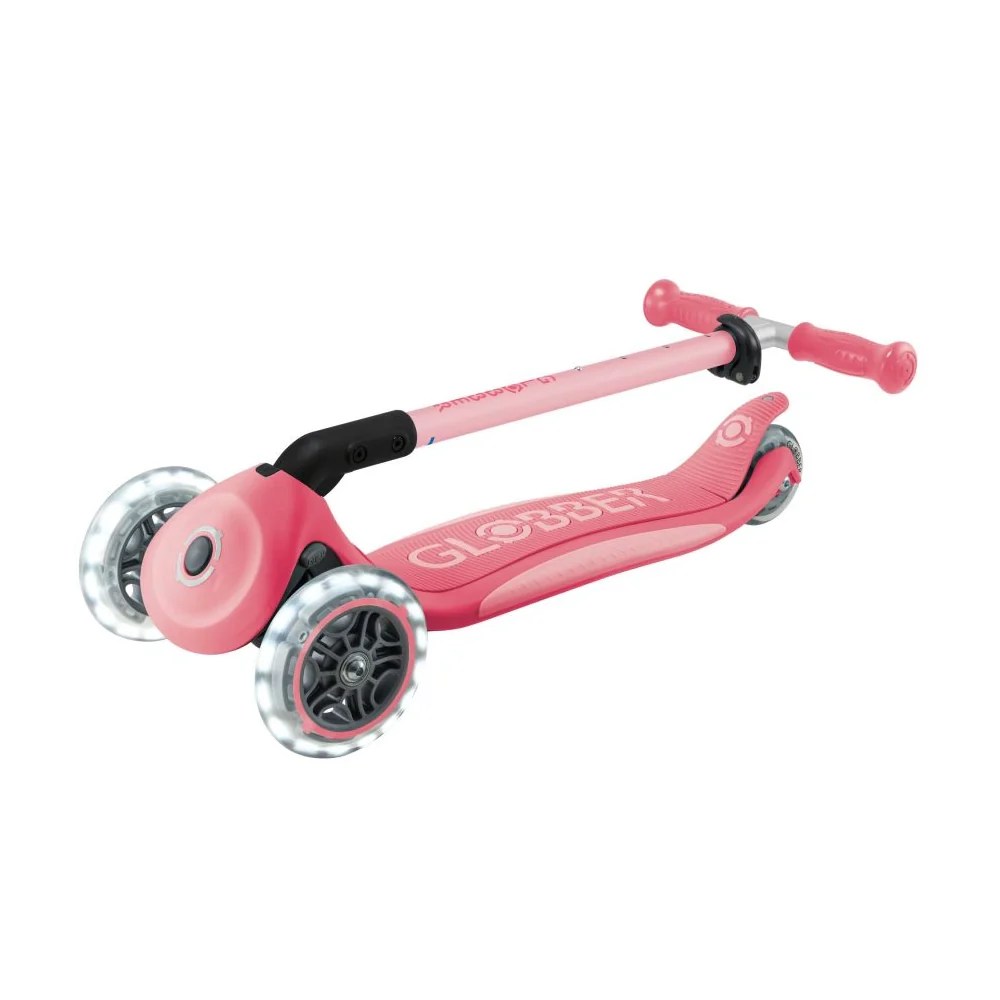 Trottinette Globber Primo Foldable Plus Lights Rose Pastel