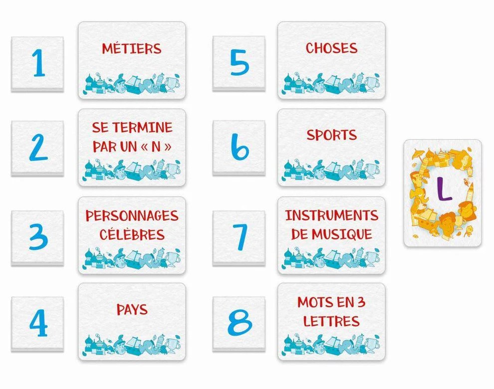Le Petit Bac : Jeu de société – Clementoni