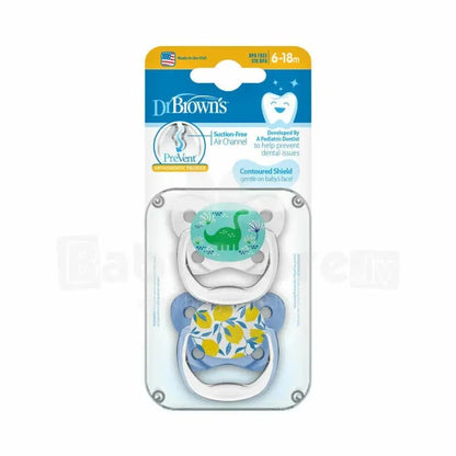 Dr. Brown’s Sucette 6-18m Butterfly Blue