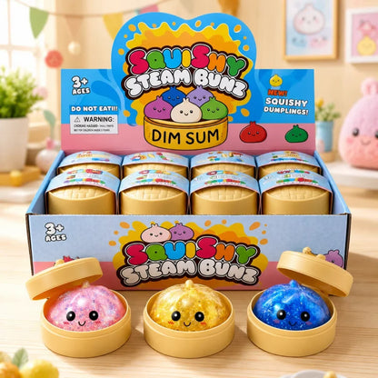 Squishy Dumpling Pailleté – Boîte Mystère